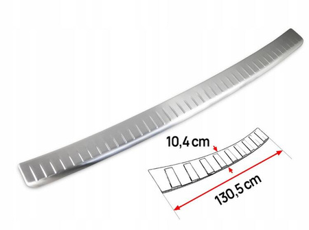 Bagagerumsliste, bagkofanger, VW T5 03-15