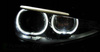 Forlygter Bmw F20 F21 11-14 led ringlys sort