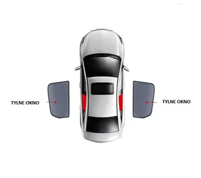 Skoda Superb III 3 vinduesafdækningsgardiner 2015-2024