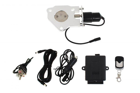 Udstødningsgasspjæld 2,5" 63MM V-Band Pilot + kontakt