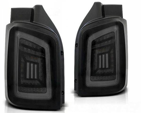 Vw T5 03-15 røgsorte hvide led-lygter