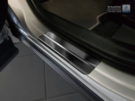 Toyota CH-R dørtrinsplader (sort)