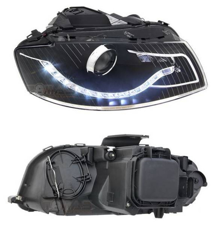 Audi A3 8P SORT DAYLIGH forlygter