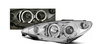 Forlygter Peugeot 206 fra 2002 Ringi Chrome