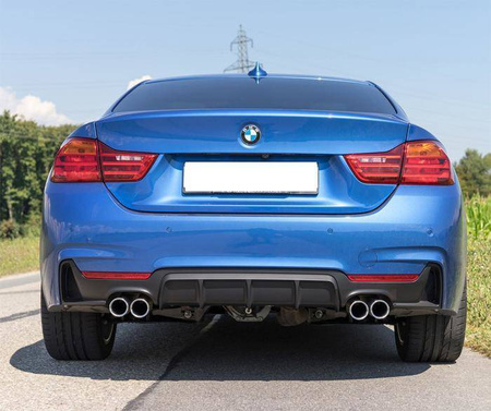 BMW F32 M-PERFORMANCE DOBBELT DIFFUSOR