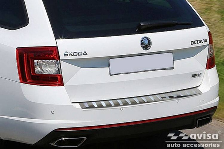Dæksel til bagkofanger.til SKODA OCTAVIA 3 RS COMBINED (Stål)