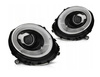 Mini Cooper forlygter 06-14 Sort Led-rør