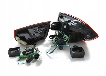 Bmw F30 11-15 rød røg led bar lys