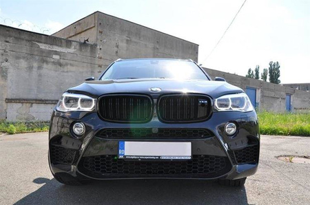 GRILL (NYRE) BMW X6 (F16) X6M F15 15- SORT POŁ.