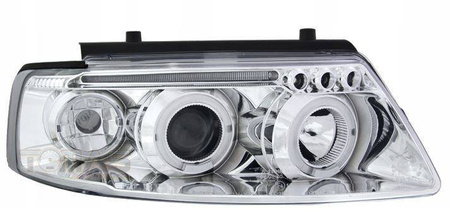 Forlygter VW Passat B5 3B CHROM RINGS +