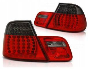 LED-lamper bmw 3 e46 03-06 coupe rød smoke led