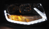 Forlygter Vw T4 90-03 Transporter Dagslys Krom