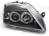 Lamper Forlygter Dacia Logan 04-08 Angel Eyes Black