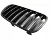 Frontgitter BMW X3 E83 06-10 SORT GLAS