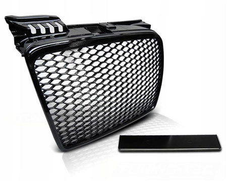 Frontgrill til Audi A4 B7 Sort højglans RS-Type
