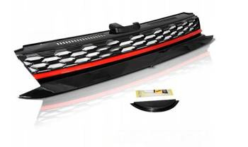 Frontgitter Vw Golf 7 VII 17- GTI Style Red Lift