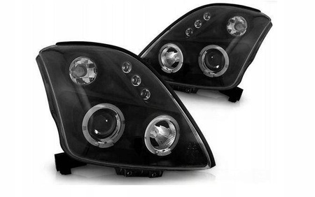 Suzuki Swift Ringi Sorte forlygter