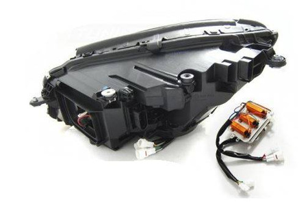Lampy Mercedes W222 13-17 Forlygter Led Sort