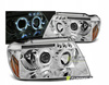 Chrysler Jeep Grand Cherokee krom lygteglas