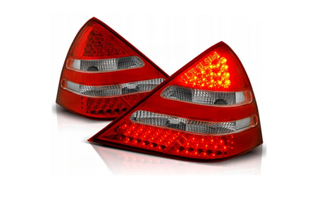 LED-lys Mercedes R170 Slk 96-04 Rød Hvid