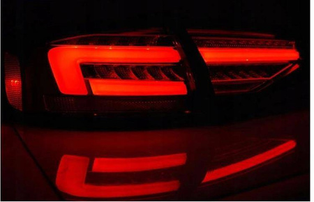 LED r-w dts-lygter til Audi A4 B8 12-15 sedan