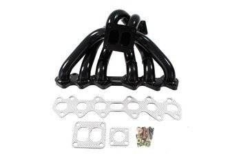 Udstødningsmanifold Toyota Supra 2JZ-GTE T46 93-98 Sort stål