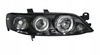 Forlygter Opel Vectra B SORT RINGI