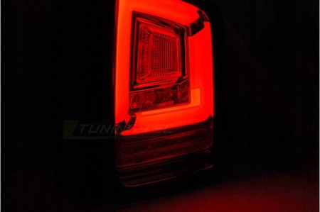 LED-lys vw t5 10-15 rød røg fuld led dts