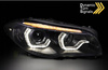 Xenonlys 3d Led Drl Sort til Bmw F10 F11 10-13