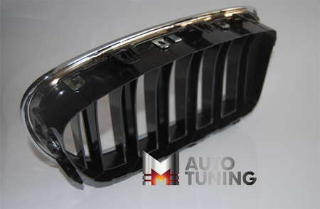 GRILL (NYRE) BMW F10/F11 LOOK M5 SORT/KROM