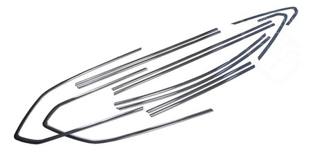 Vindueslister omkring sideruderne Opel Astra 4 J COMBI