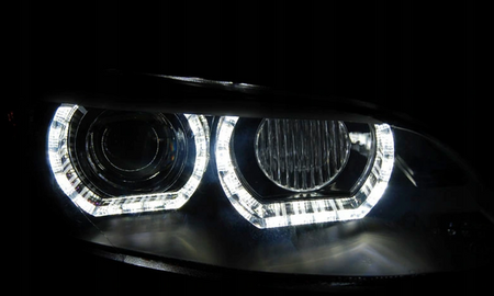 Bmw E92 06-10 Drl Black Afs Xenon-lygter