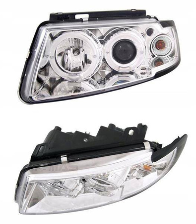 VW Passat B5 3B forlygter CHROM RINGI