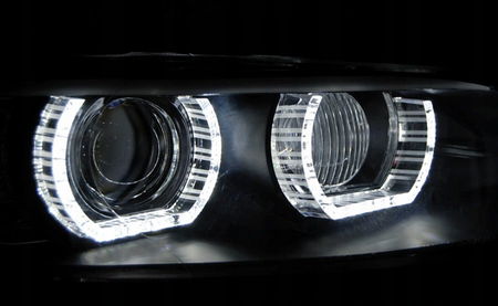 Bmw E92 06-10 Drl Black Afs Xenon-lygter
