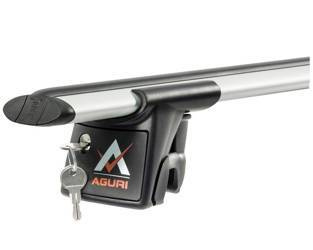 Mitsubishi Outlander Aguri Runner Sølv tagbagagebærer 2012-