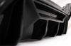 DIFFUSER BMW F20 F21 15-19 TWIN DOUBLE PIANO BLACK