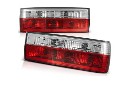 BMW E30 baglygter 11.82-08.87 Rød og hvid