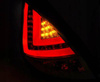 Ford Fiesta Mk7 08-12 Hb R-hvide led-lamper
