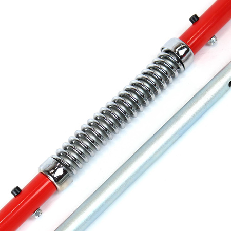 Stivt foldbart anhængertræk 3T 205cm med støddæmper, TUV CE