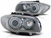Forlygter BMW E87 E81 04-11 Ringi Chrome FK