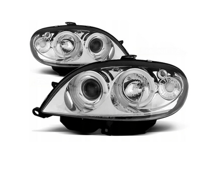 Forlygter Citroen Saxo 99-03 Ringi Chrome