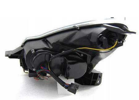 Forlygter Opel Corsa D Sort Dayli forlygter