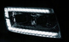 Led Tube Chrome forlygter til Vw Crafter Ii 2017-