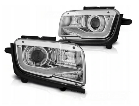 Forlygter Chevrolet Camaro 09-13 Krom Led