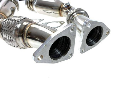Downpipe NISSAN 350Z DECAT + ELASTISKE FORBINDELSER