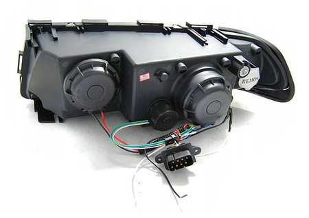 Forlygter Bmw E38 94-01 Ringi 3d Led Krom