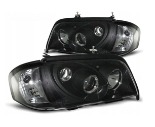 Lygter Mercedes W202 C-klasse 93-00 Sorte linser