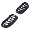 GRILL (NYRE) BMW E90 08-11 DOBBELT SORT MAT