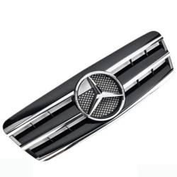 GRILL MERCEDES C208 A208 CLK SORT KROM AMG LOOK