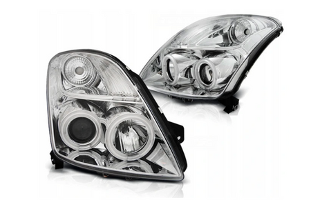 Suzuki Swift 05-10 Ccfl-forlygter i krom
